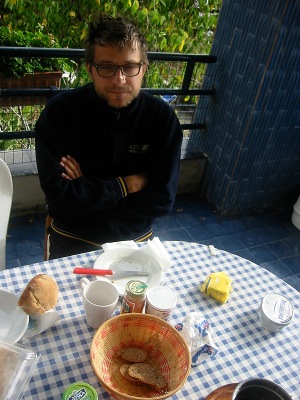 Michael on vacation in Italy